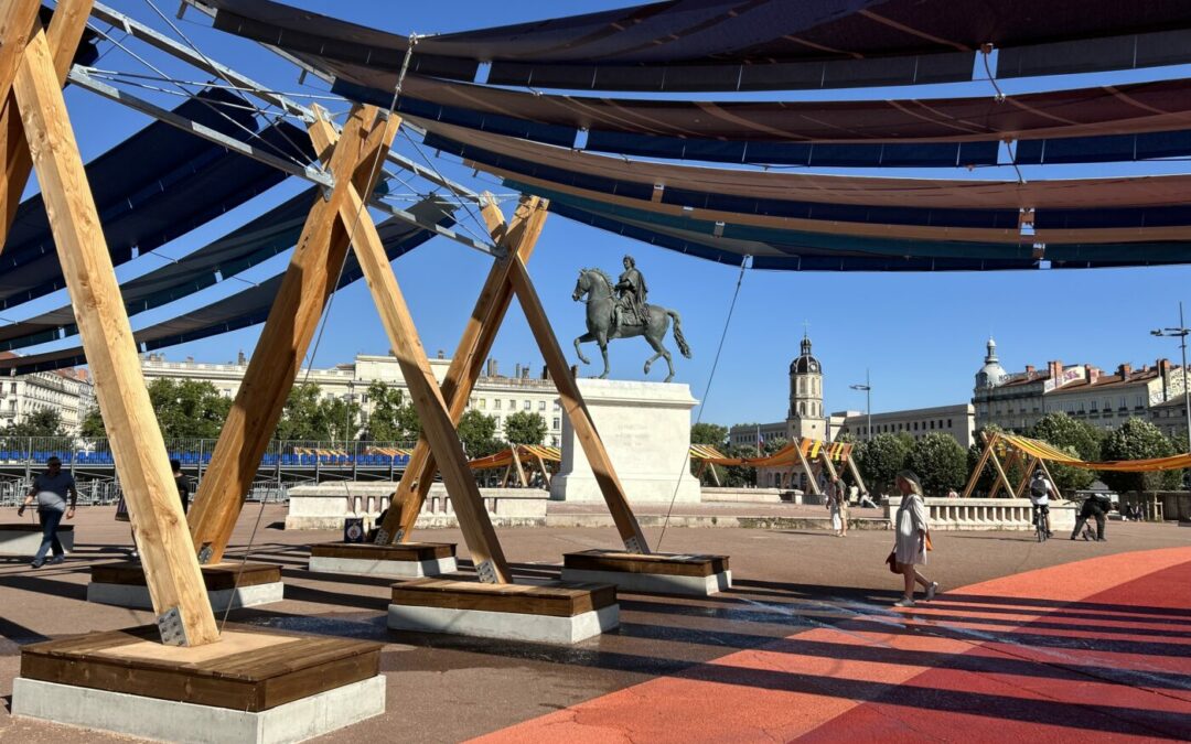 Visite d’une exposition sensorielle à Bellecour Visite d’une exposition sensorielle à Bellecour